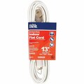 All-Source 13 Ft. 16/2 Flat Plug White Extension Cord INF-PR2162-13-WH